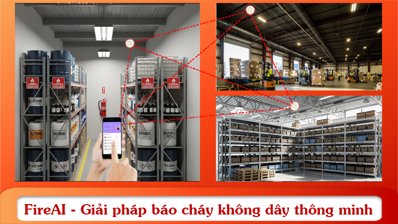 Giám sát hệ thống báo cháy FireAI từ xa