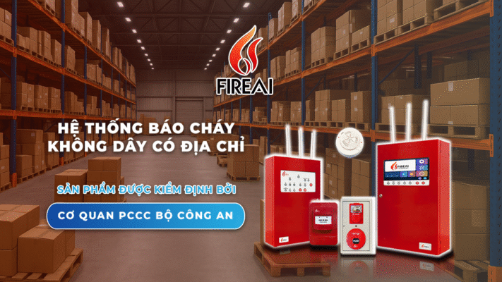 Giải pháp báo cháy không dây cho kho bãi