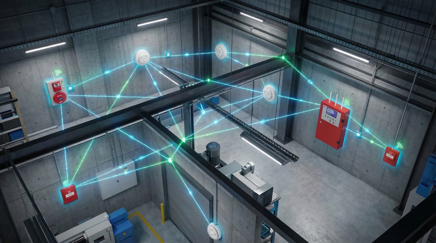 Mô phỏng kết nối mạng zigbee-mesh