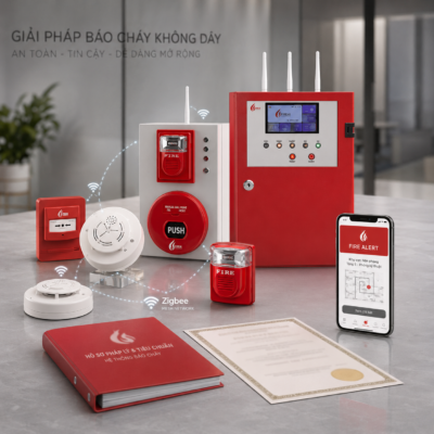 Giấy chứng nhận kiểm định thiết bị báo cháy tự động đạt chuẩn Bộ Công An