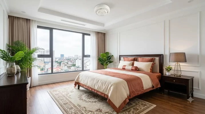 đầu báo khói không dây