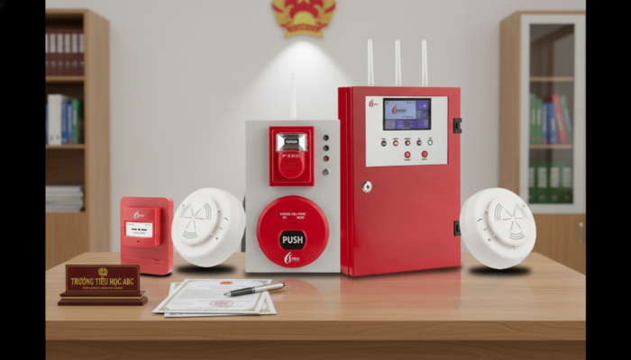 hệ thống báo cháy đạt chuẩn tcvn 3890